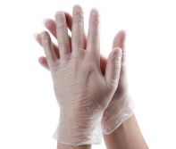 Transparent Disposable Gloves Polyethylene HDPE | Food Safe Clear Plastic Gloves Budget Protection Cleaning Handling | One-Size Pull-On Ambidextrous UAE Pack Wholesale Deal